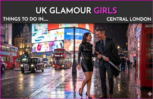 Central London escorts things to do | UK Glamour Girls escort agency